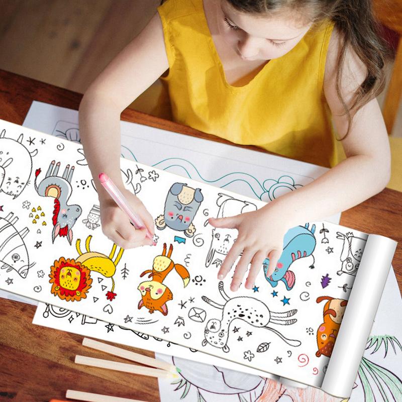 Coloring Paper Roll For Kids C - Kids Education Wallpaper ulasan dan harga