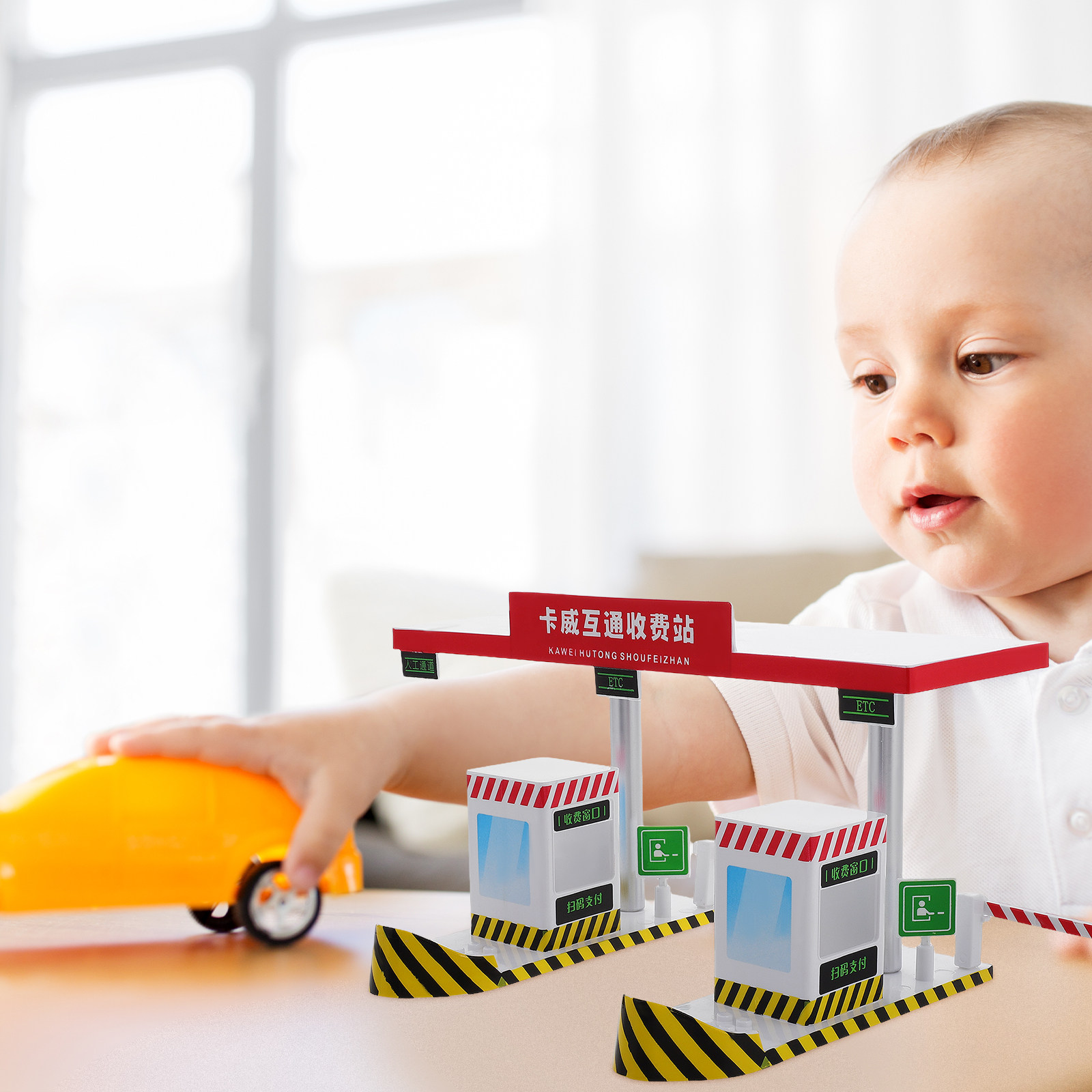 Plastic Toll Booth Playset Kid - Kids Education In Us ulasan dan harga