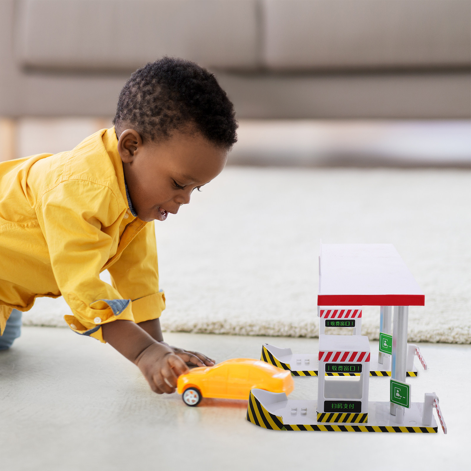 Plastic Toll Booth Playset Kid - Kids Education In Us ulasan dan harga