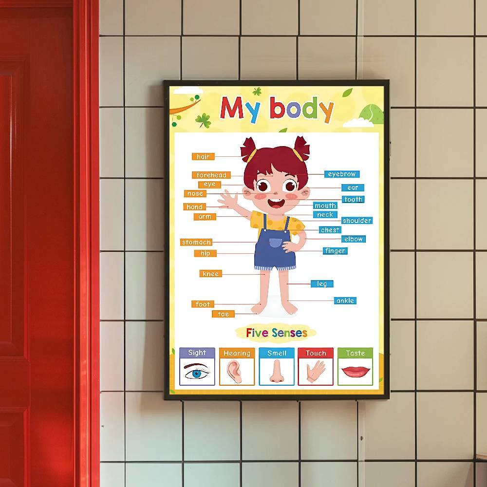 Colorful Toddler Educational C - Kids Education Wallpaper ulasan dan harga