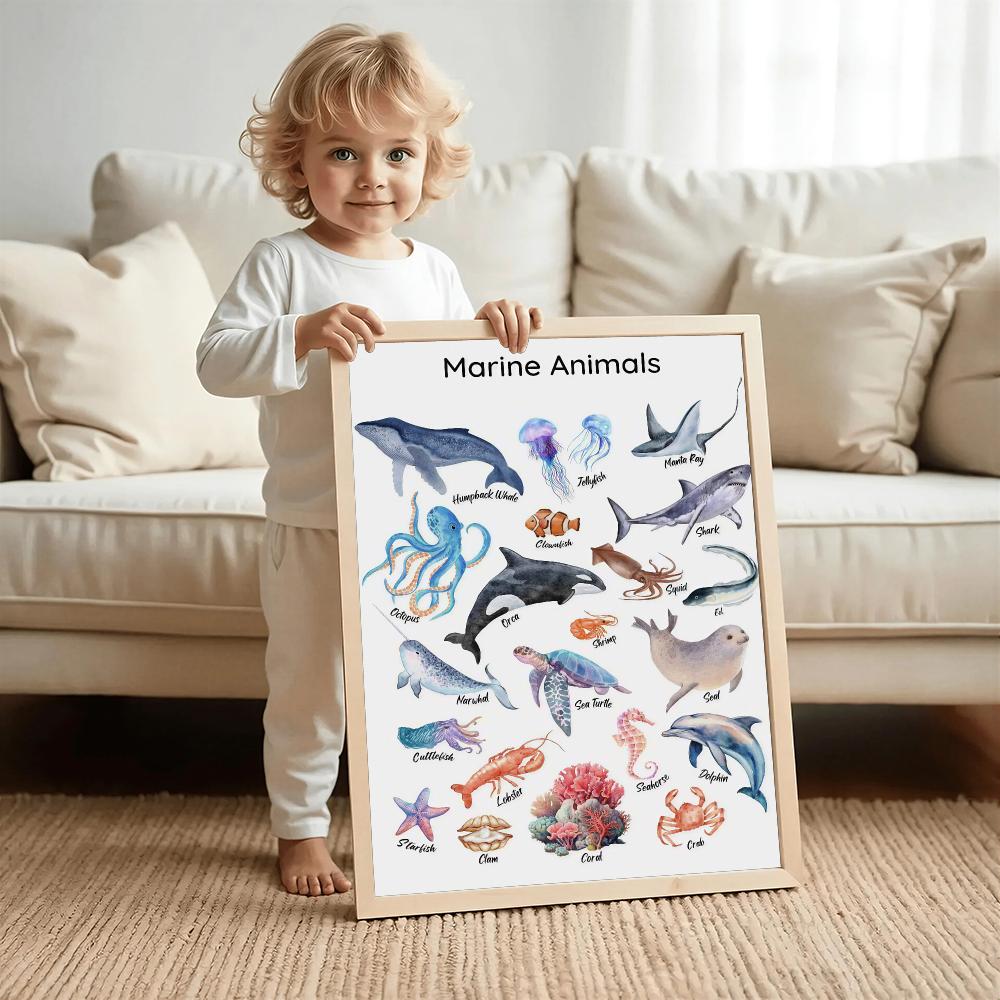 Educational Animals HD Wall Ar - Kids Education Wallpaper ulasan dan harga