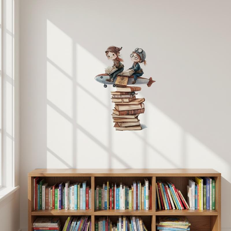 1pc Removable Cartoon Dreams B - Kids Education Wallpaper ulasan dan harga