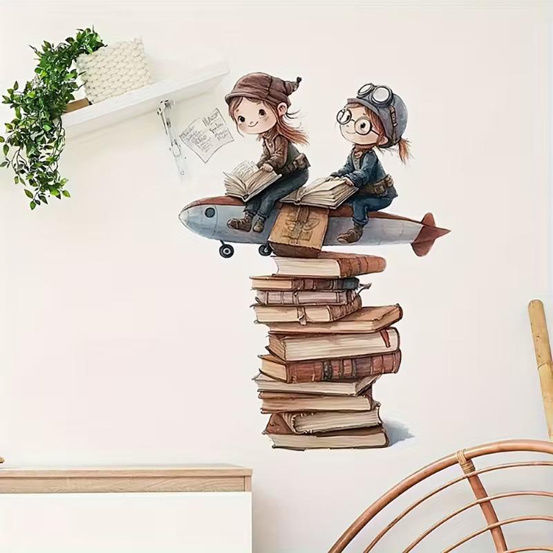 1pc Removable Cartoon Dreams B - Kids Education Wallpaper ulasan dan harga