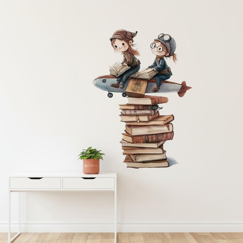 1pc Removable Cartoon Dreams B - Kids Education Wallpaper ulasan dan harga