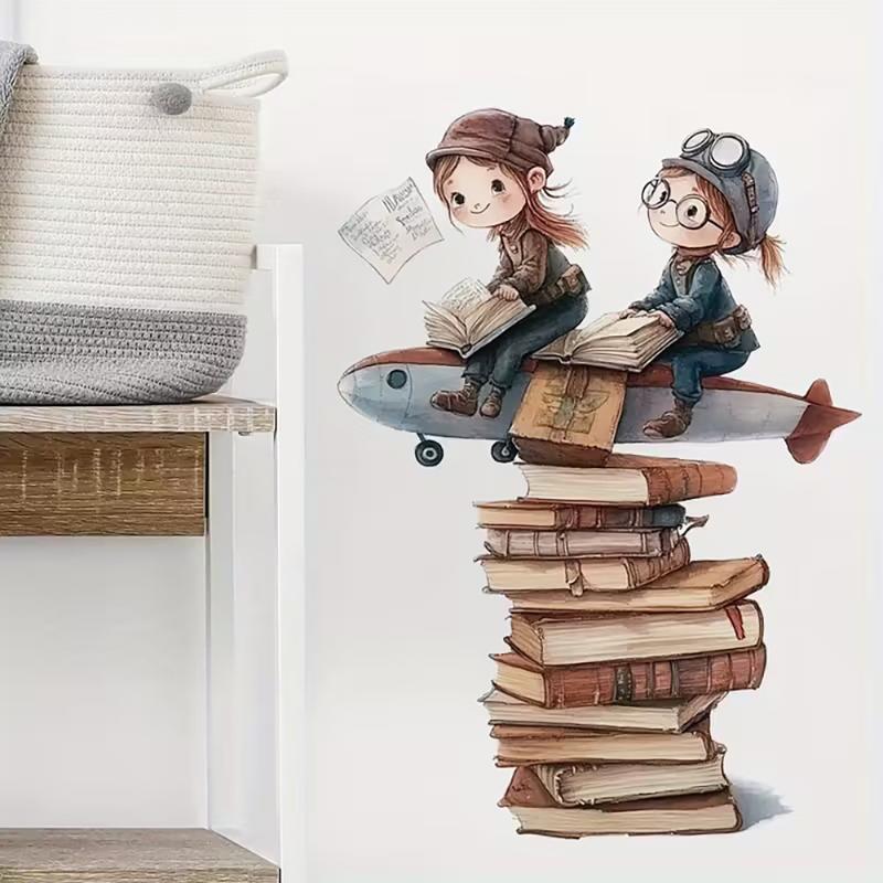 1pc Removable Cartoon Dreams B - Kids Education Wallpaper ulasan dan harga