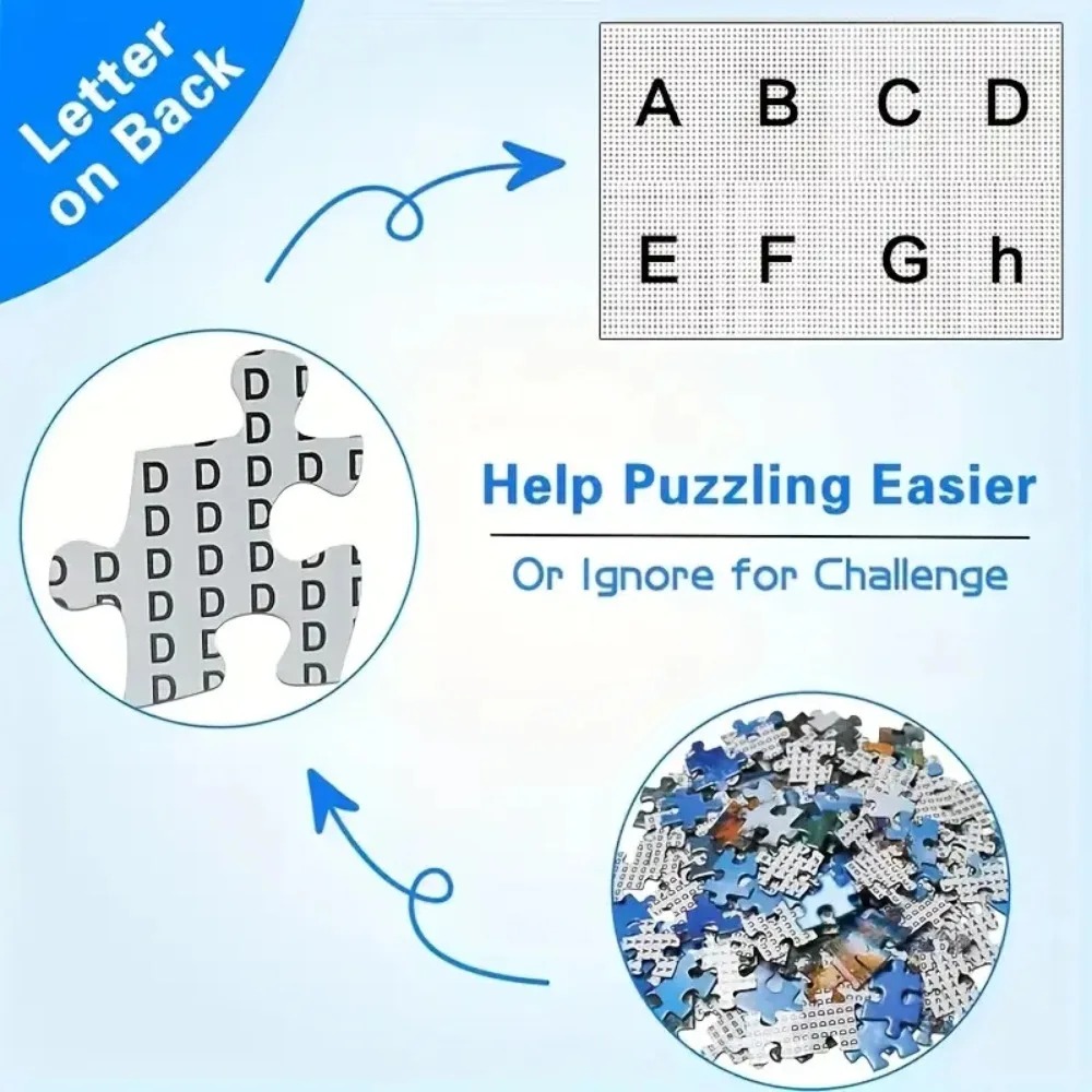500/1024PCS Paper Jigsaw Puzzl - Puzzle Map World ulasan dan harga