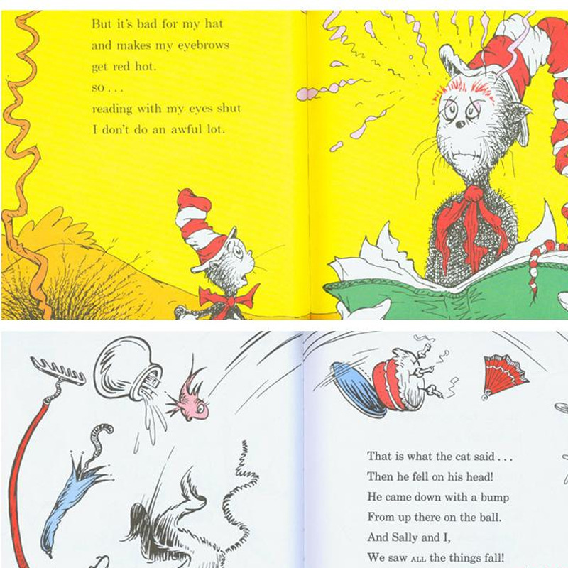 Random 1 Book Dr.Seuss Interes - Kids Education Picture ulasan dan harga