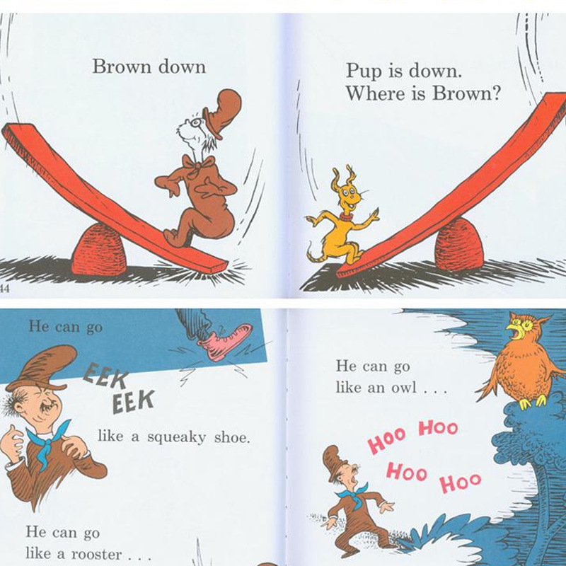 Random 1 Book Dr.Seuss Interes - Kids Education Picture ulasan dan harga