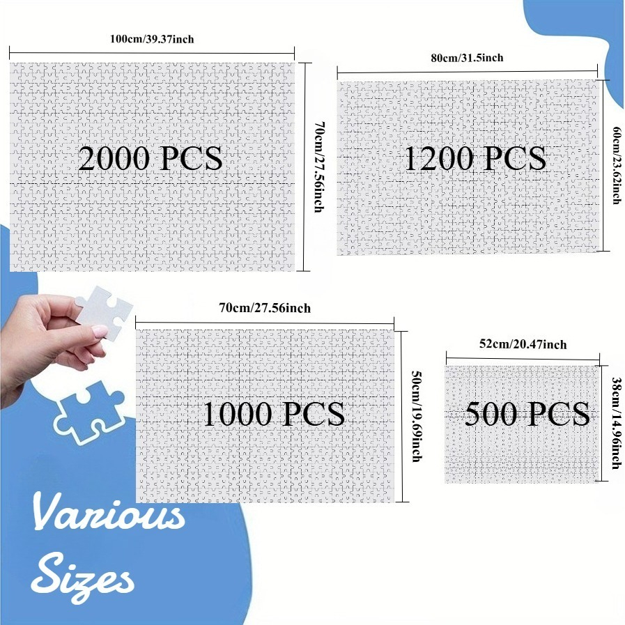 500/1000/1200/2000PCS Puzzles  - Puzzle Map World ulasan dan harga