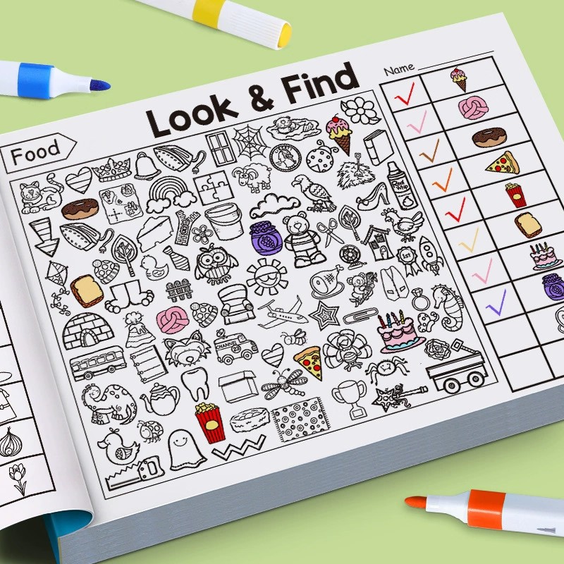 Look And Find Coloring Book fo - Kids Education In Us ulasan dan harga