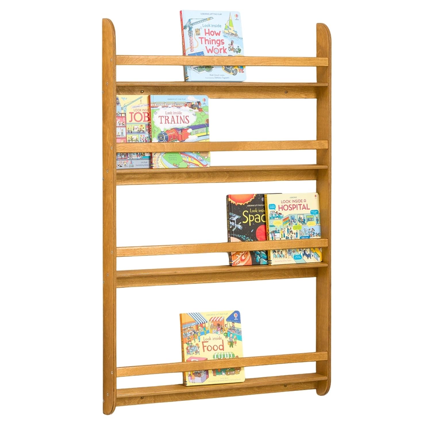 Montessori Wall Bookshelf Todd - Montessori Shelf Toy ulasan dan harga