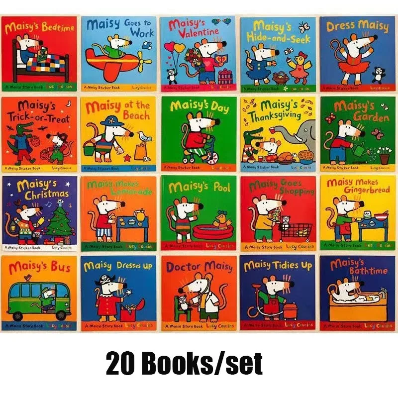 20 Books/Set Maisy Mouse Engli - Kids Education Picture ulasan dan harga