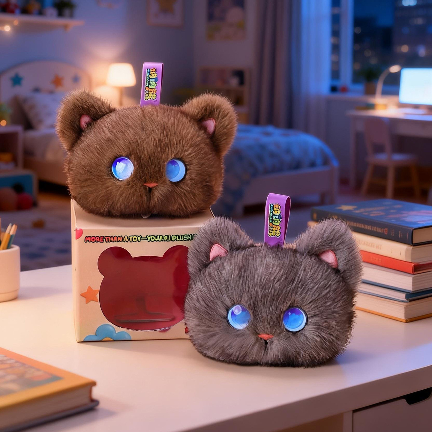 Tobot AI Plush Cat Toy Interac - Kids Education In Us ulasan dan harga