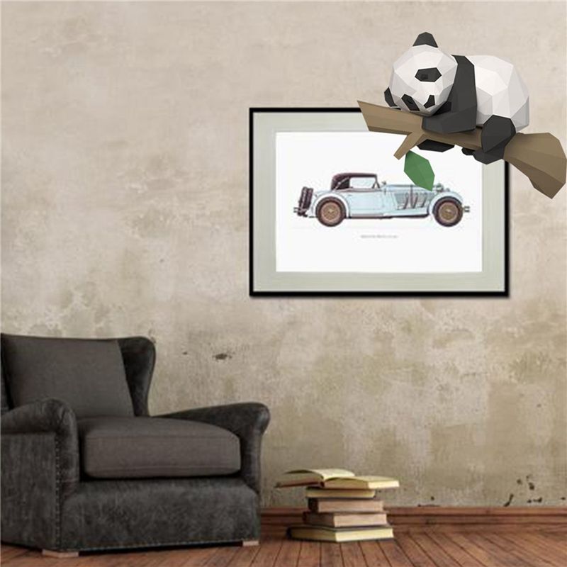 DT39 2X 3D Animal Paper Model, - Kids Education Wallpaper ulasan dan harga