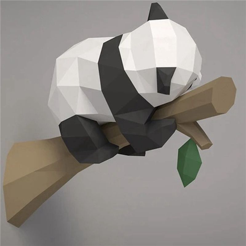 DT39 2X 3D Animal Paper Model, - Kids Education Wallpaper ulasan dan harga