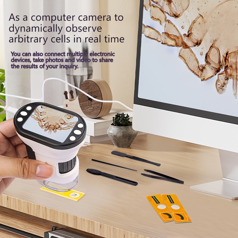 Kids Microscope Biological Kit - Kids Education Video ulasan dan harga