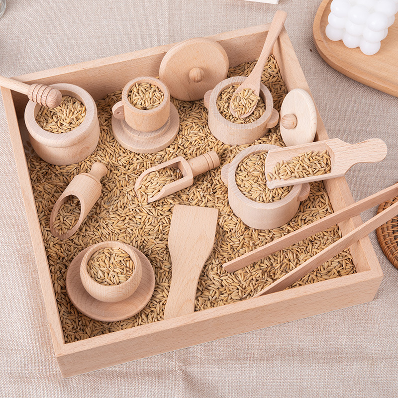 Montessori Sensory Enlighten P - Montessori Shelf Toy ulasan dan harga