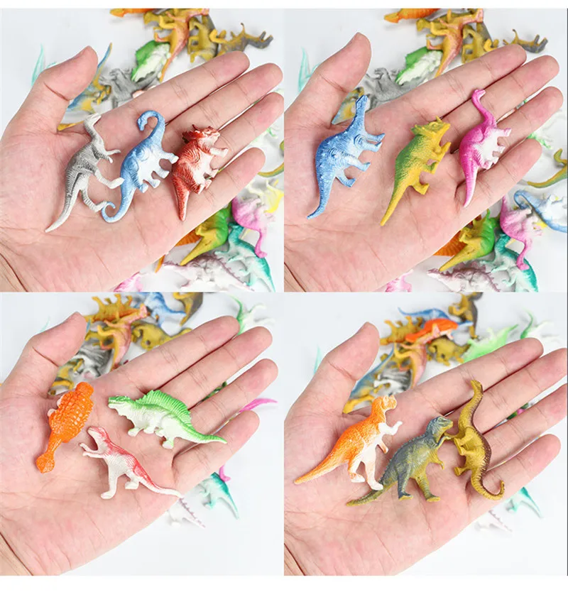 39Pcs/Lot Mini Dinosaur Figure - Kids Education In Japan ulasan dan harga