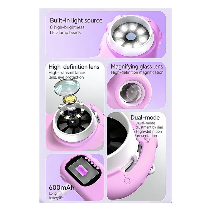 FBIL-2 In 1 Microscope For Kid - Kids Education Video ulasan dan harga