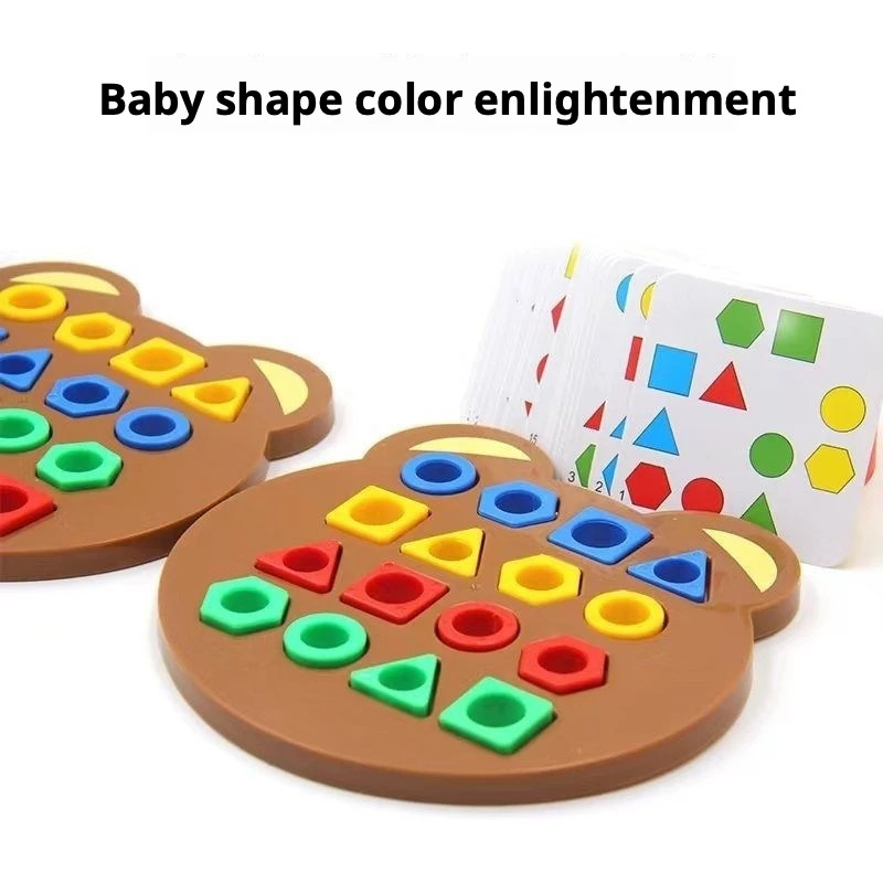 Montessori Geometric Shape Sor - Kids Education In Us ulasan dan harga