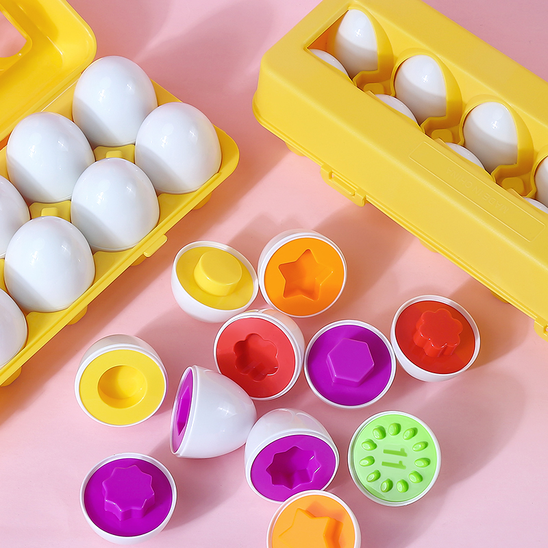 Eggs Screws 3D Puzzle Montesso - Montessori Shelf Toy ulasan dan harga