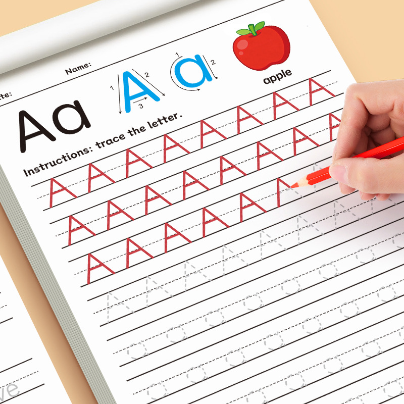 26 Alphabet Tracing Letter Wor - Learning Workbook Preschool ulasan dan harga