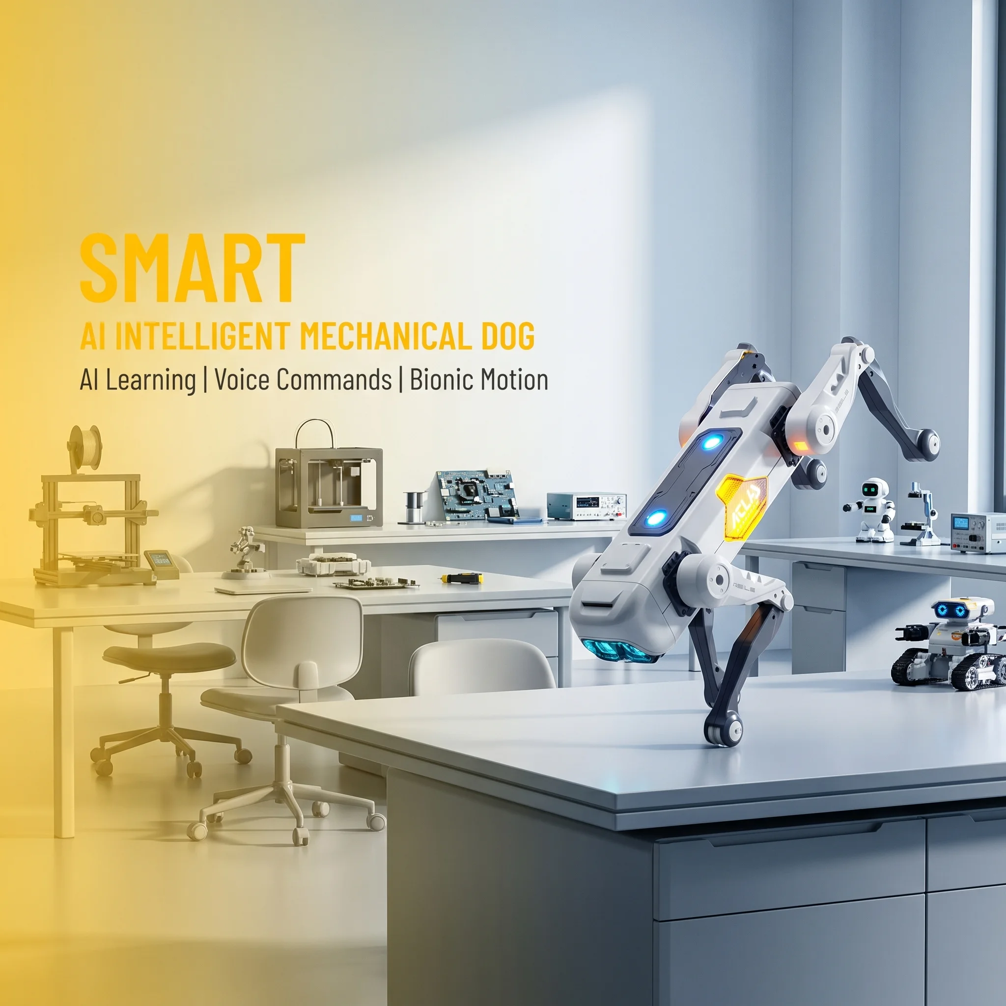 AI Smart Robot Dog, Voice & AP - Kids Education In Us ulasan dan harga
