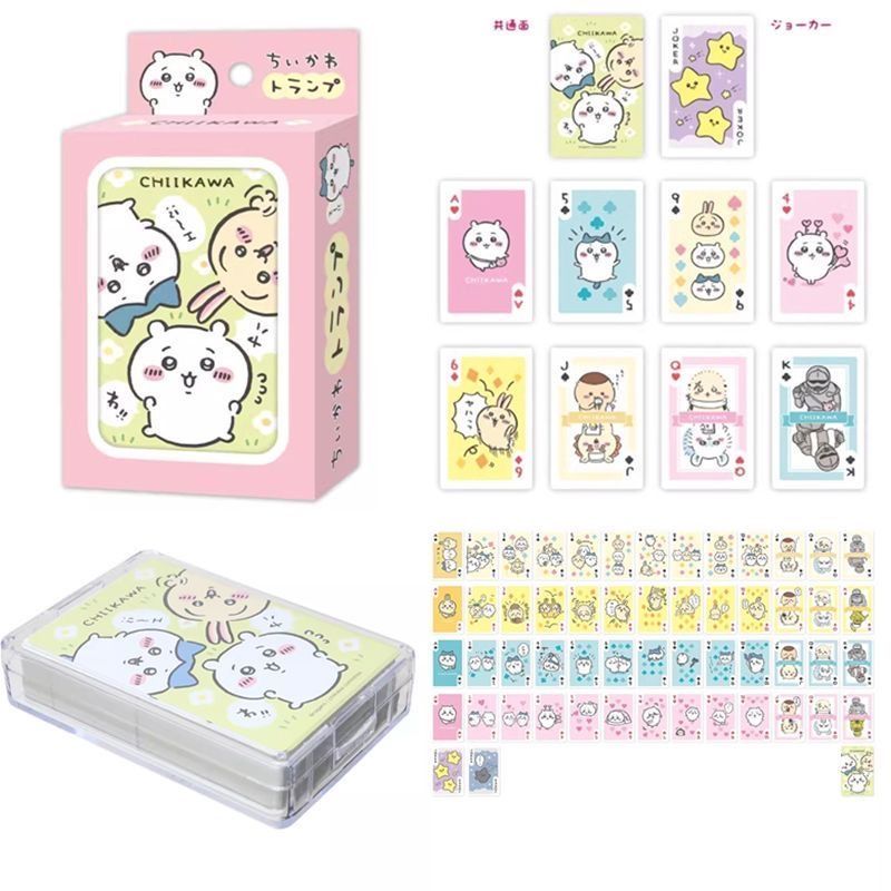 Chiikawa Playing Cards Usagi H - Kids Education In Japan ulasan dan harga