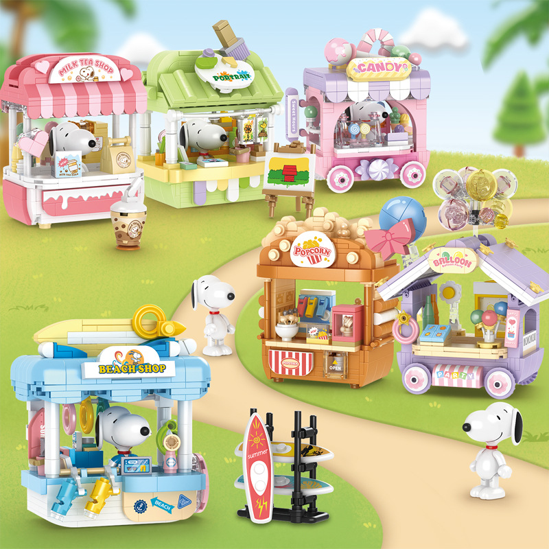 Peanuts Snoopy Street Food Tru - Kids Education In Japan ulasan dan harga