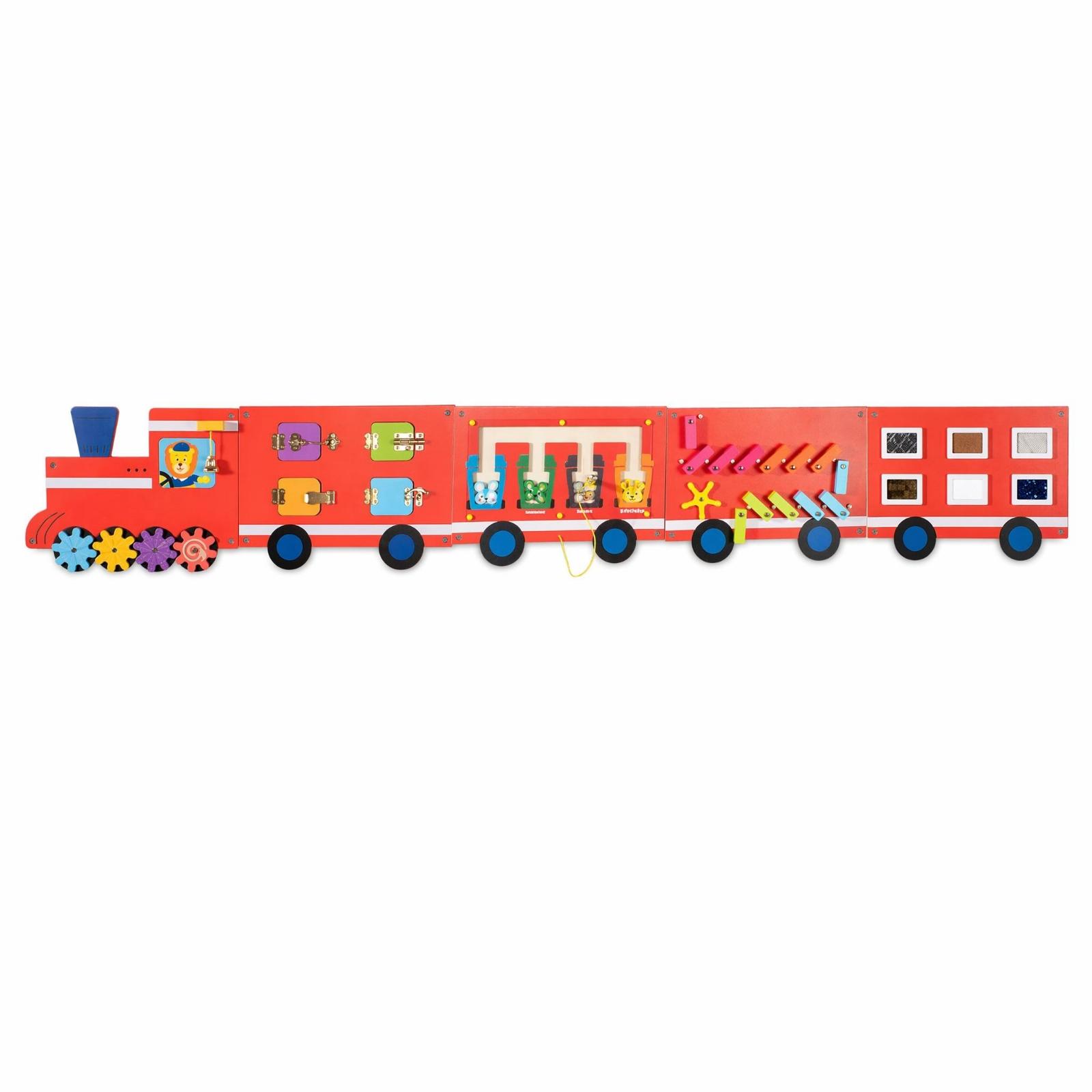 Wooden Wall Busy Board Educati - Kids Education Wallpaper ulasan dan harga